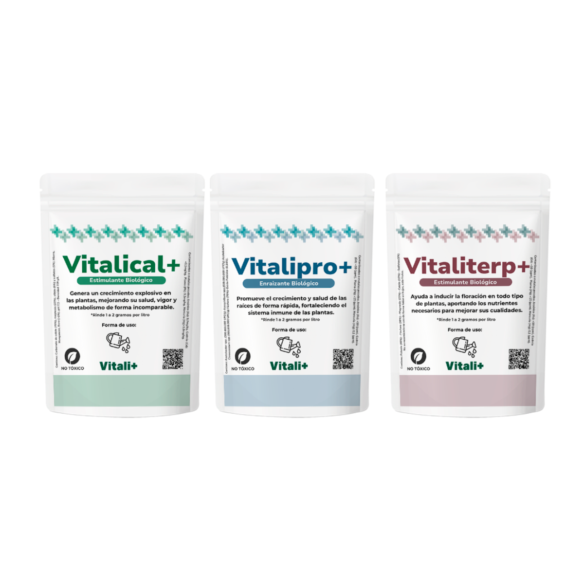 Tripack Vitali - Fertilizante para Plantas Sanas y Fuertes