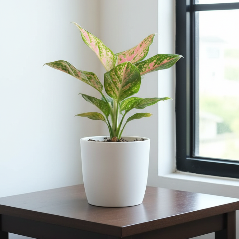 Aglaonema Pink - Planta de interior rosada y fácil de cuidar
