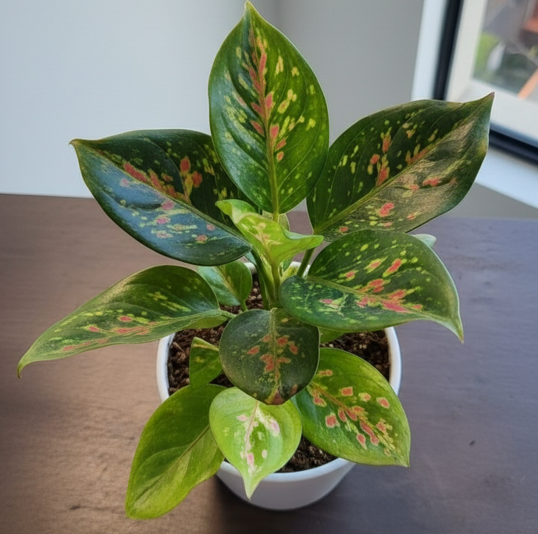 Aglaonema Pink - Planta de interior rosada y fácil de cuidar