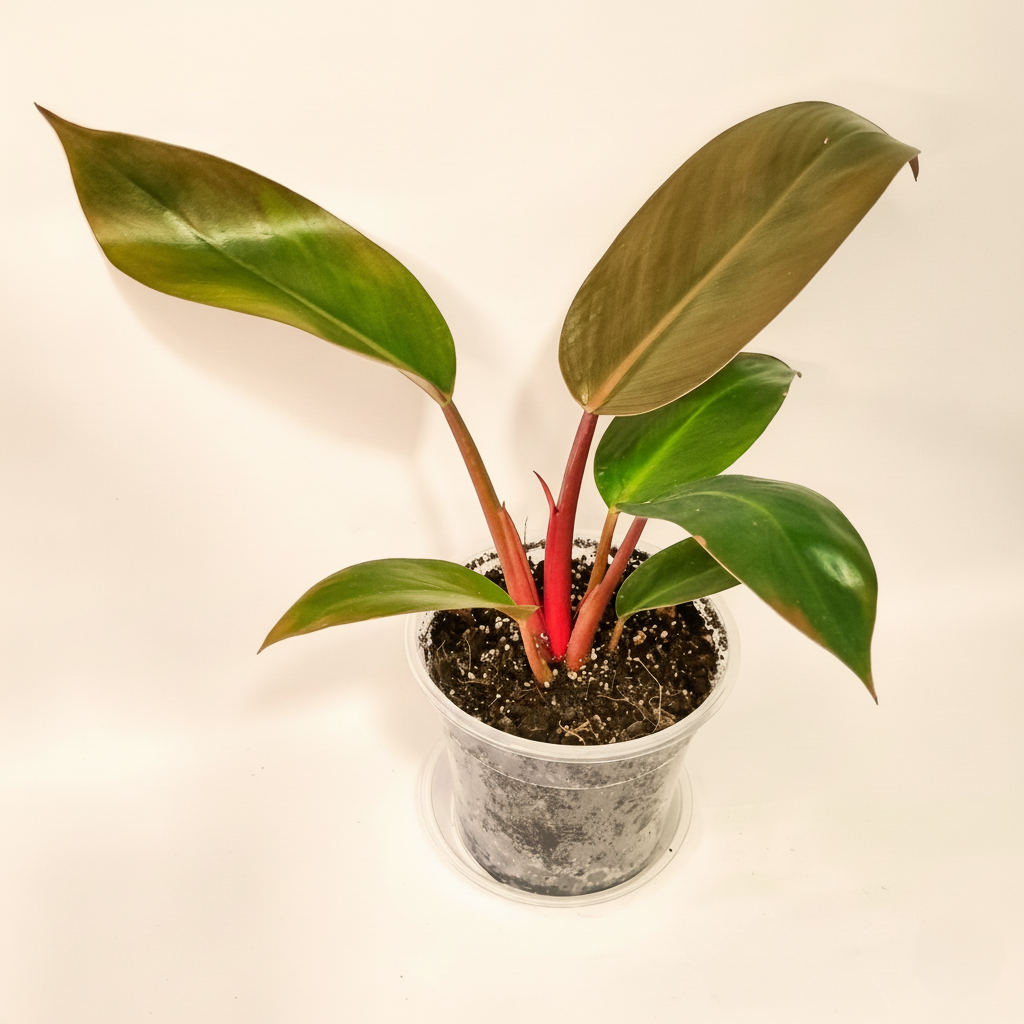 Philodendro Congo Rojo